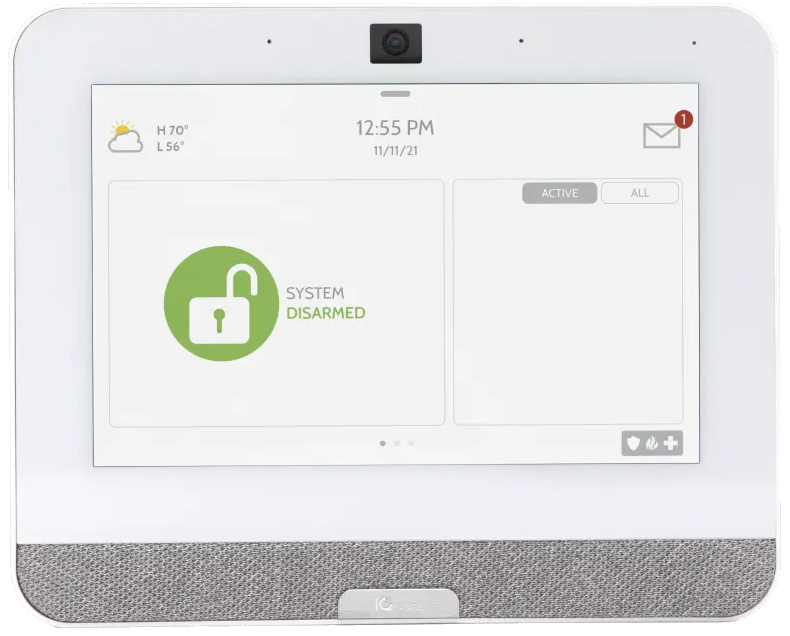 Qolsys Alarm Solutions with Alarm.com® Remote Control